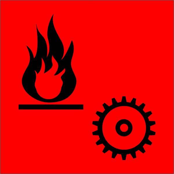 MSKS03   Alarm Symbol MSK-S03 Fire in machinery space